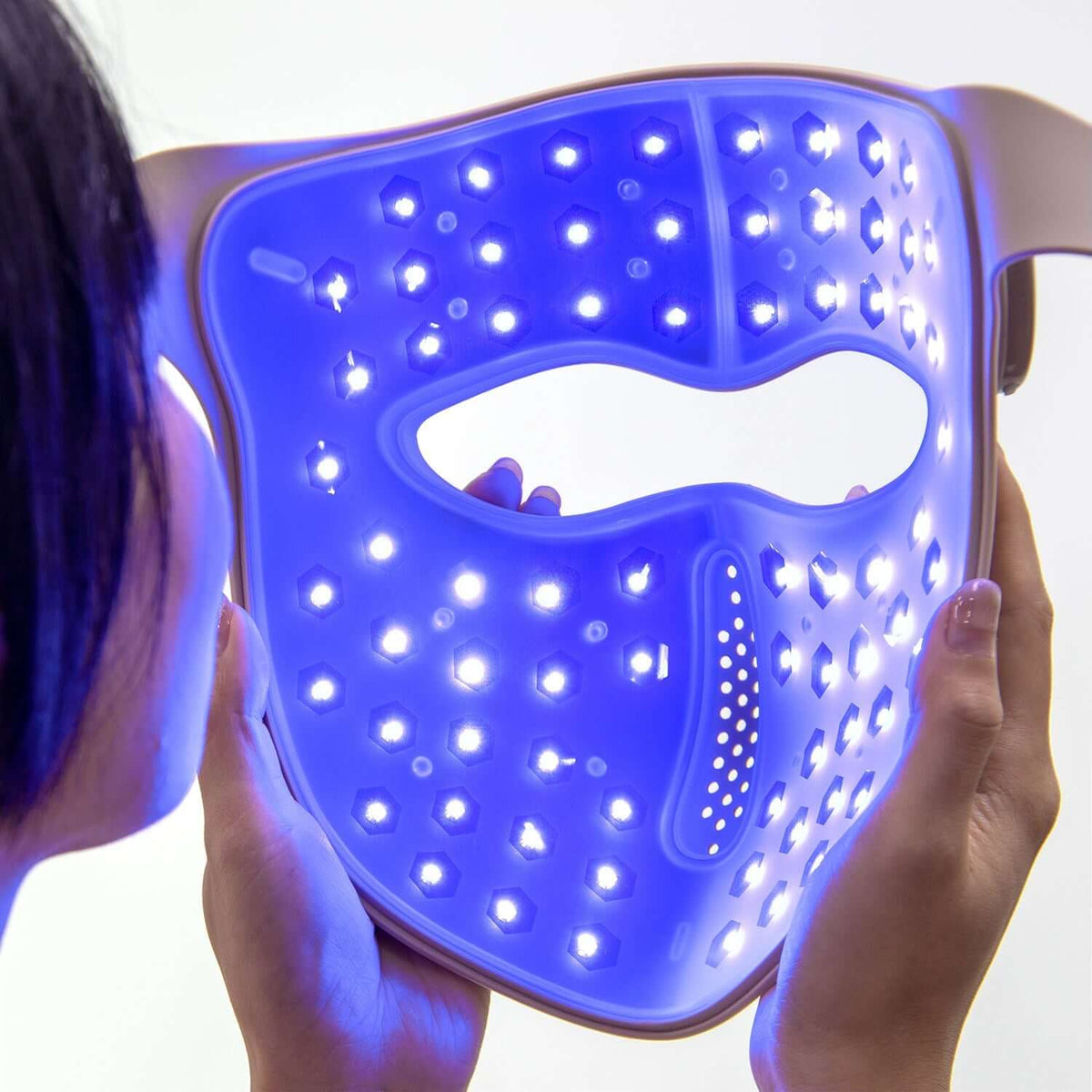 Red LED Light Therapy Face Mask – 2 Adjustable Levels, USB Powered – image 3