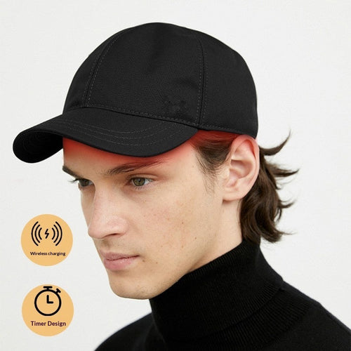 Red Light Heating Therapy Cap for Hair Care – 7 Settings - AgeRewind