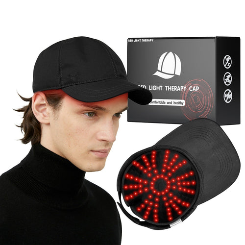 Red Light Heating Therapy Cap for Hair Care – 7 Settings - AgeRewind